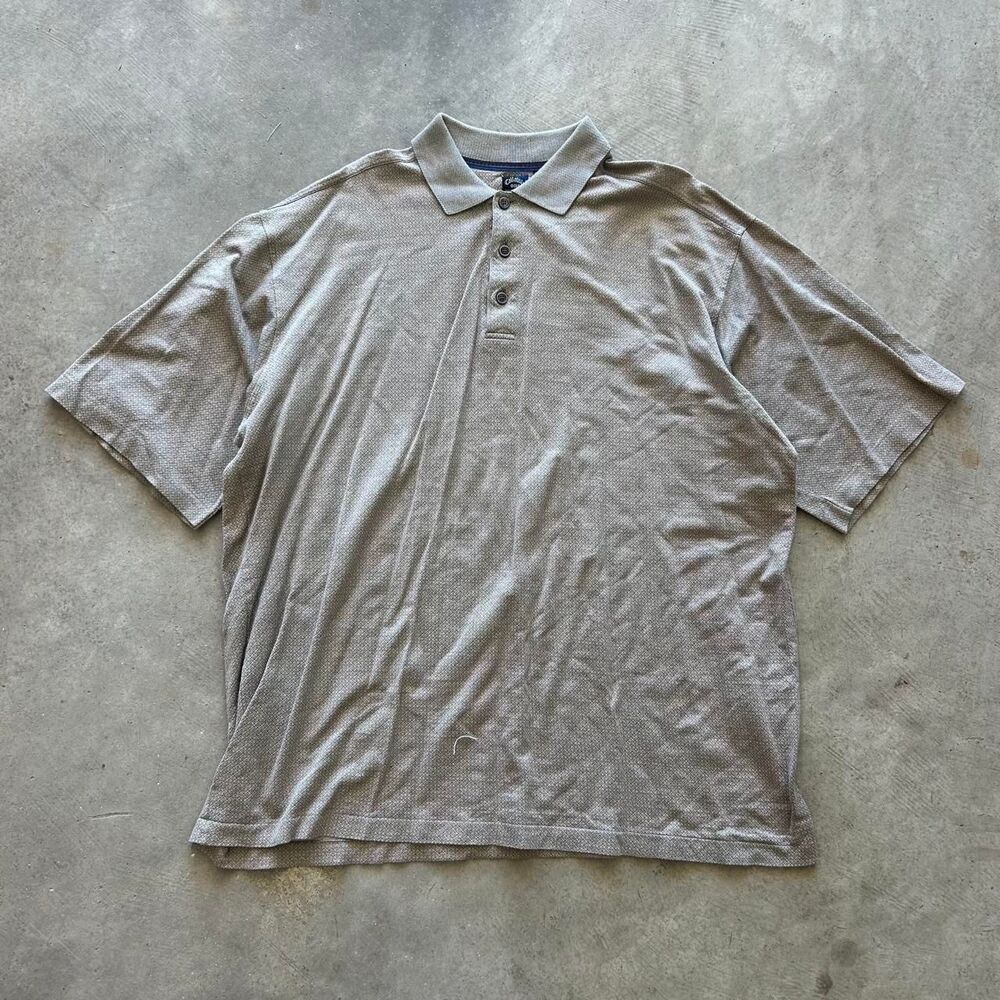 Callaway Men's Grey and Tan Polo-shirts